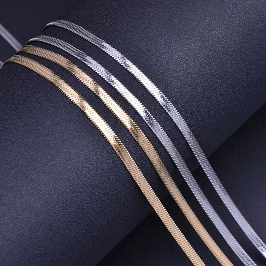 Waterproof Stainless Steel Gold Chain Necklace⁠