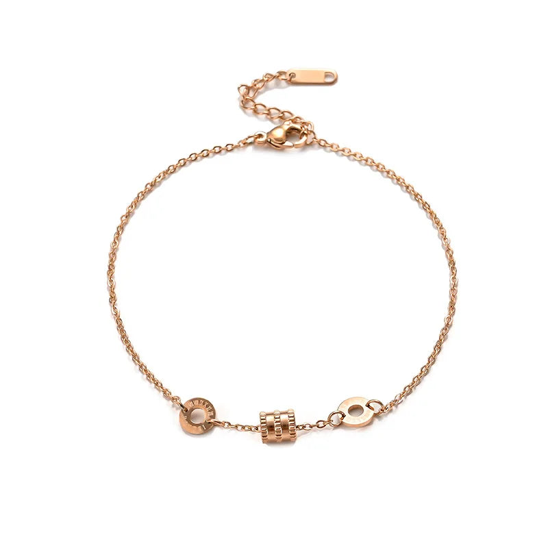 Cylinder Lucky Crystal Pendant Necklace⁠