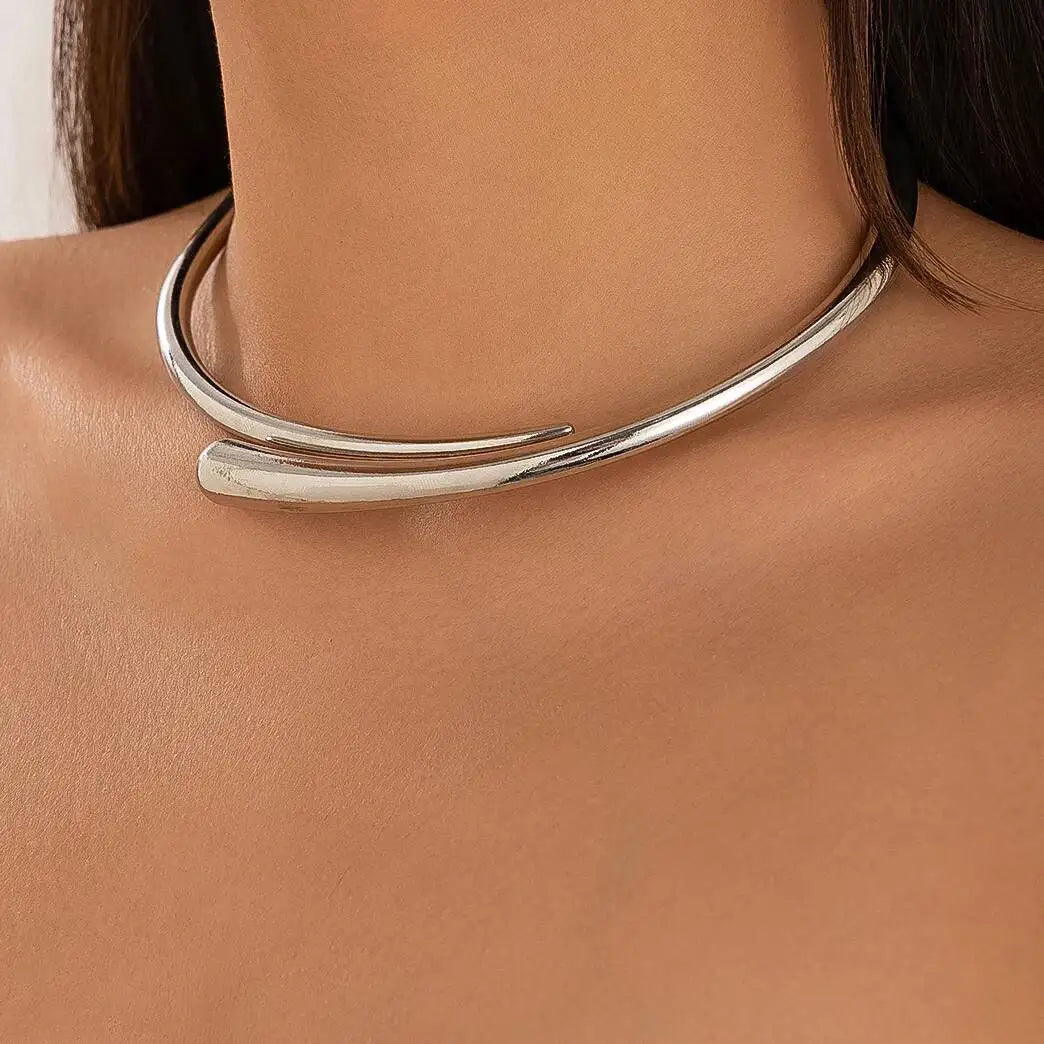 Minimalist Water Drop Pendant Necklace⁠